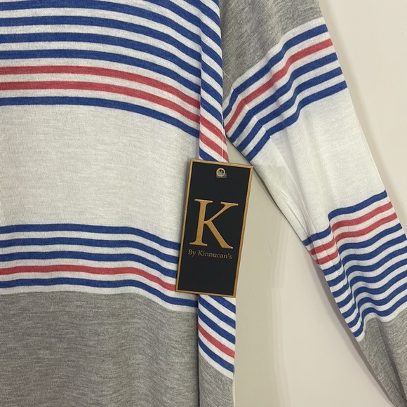 🏷 NEW! K by Kinnucan’s long sleeve mini dress/shirt M - Picture 5 of 10